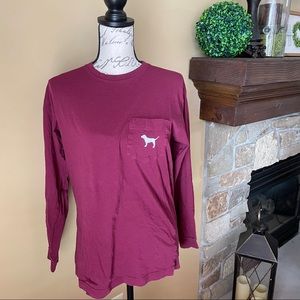 ❤️Pink long sleeve T-shirt